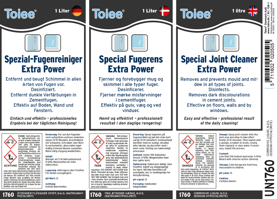 Toiee Special fogrengöring Extra Power
